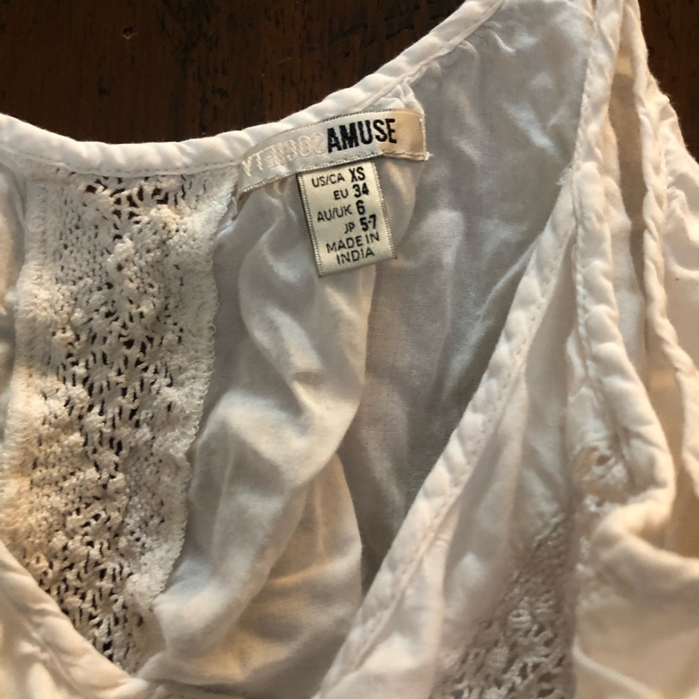 Super Cute White Tank Crop Top
